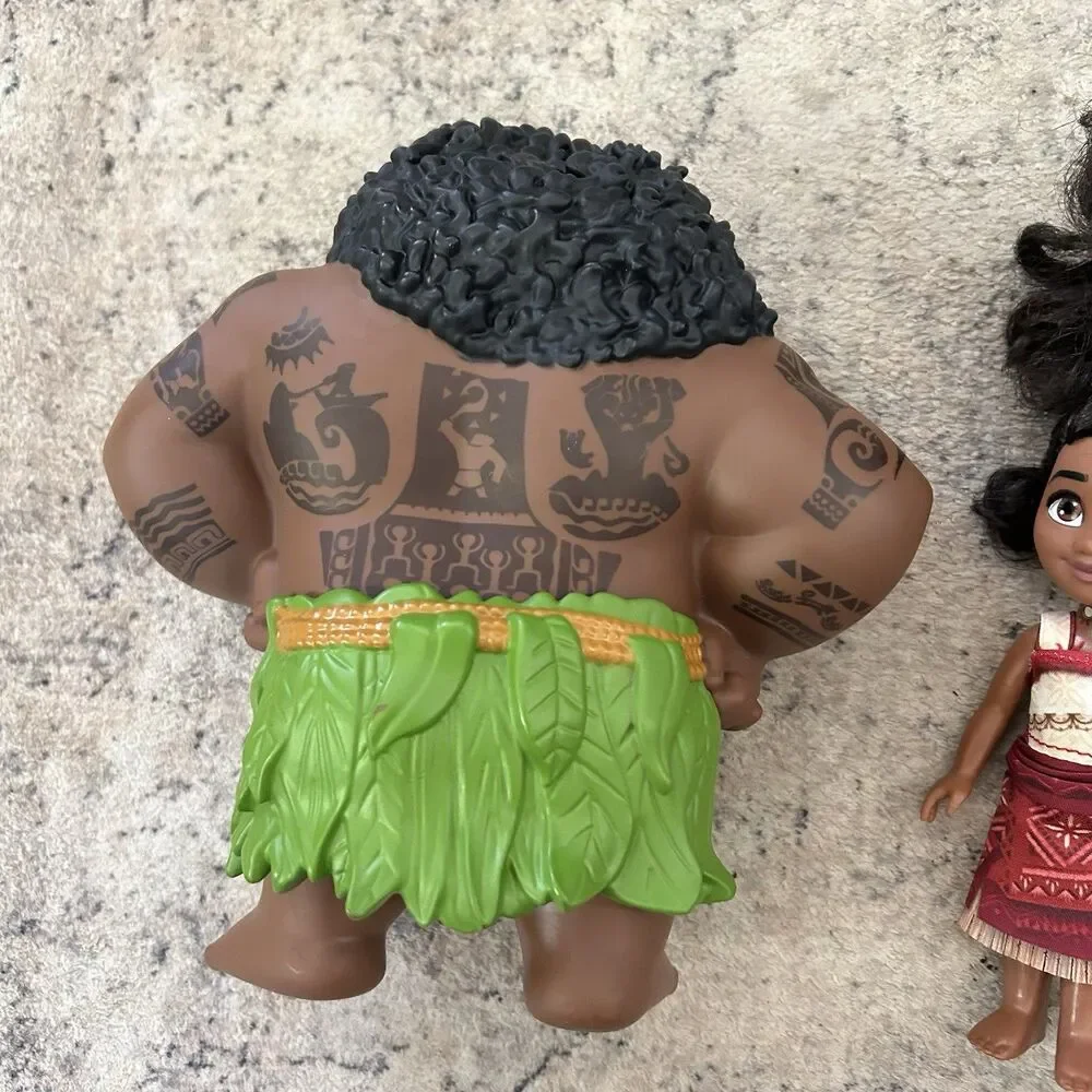 Disney Moana Maui Play Dolls Figure Set 8